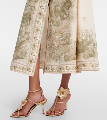 Wanderlust printed cotton wrap dress | Zimmermann