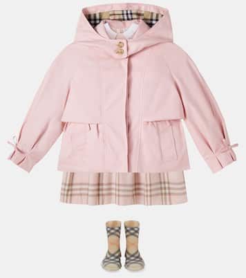 Giacca in cotone Burberry Check | Burberry Kids