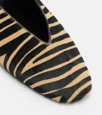 Ballerines Luna en cuir façon poulain | Le Monde Béryl