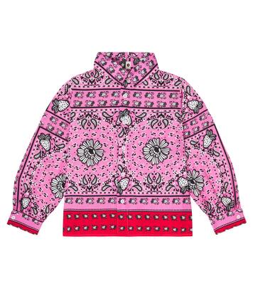 Morango Bandana cotton shirt | Fábula