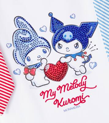 x Hello Kitty and Friends jersey dress | Monnalisa