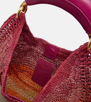 Summer Banana Medium raffia shoulder bag | Chloé