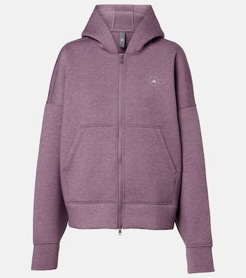 Logo zip-up hoodie | Adidas by Stella McCartney