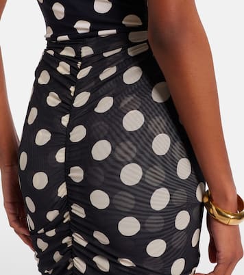 Jupe midi à pois | Montce