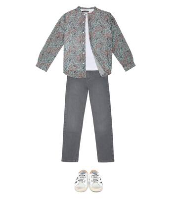 Chemise Eugene imprimée en coton | Bonpoint