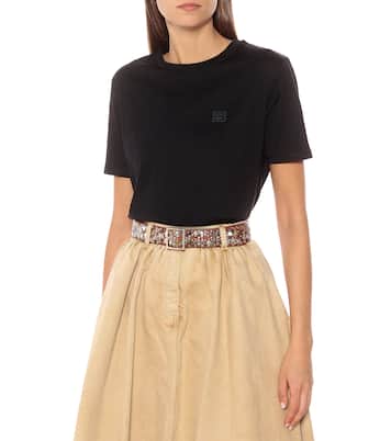 Studded leather belt | Golden Goose
