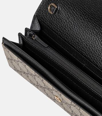 Portefeuille GG Marmont en toile et cuir | Gucci