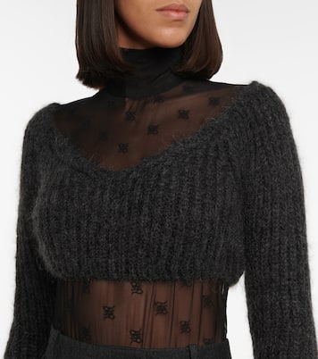 Pullover aus einem Wollgemisch | Fendi