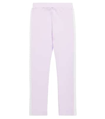 Logo cotton leggings | Palm Angels Kids