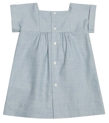 Bebé - vestido Pais de lana y sarga de algodón | Bonpoint