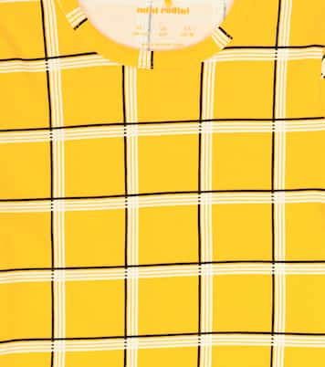 Kariertes T-Shirt aus Baumwolle | Mini Rodini