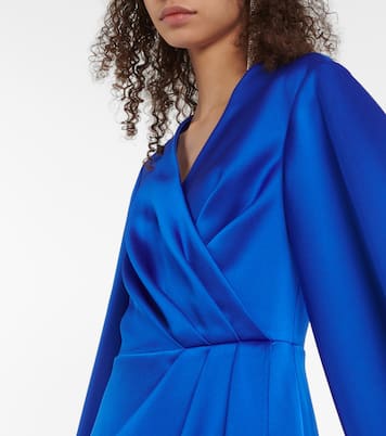 Robe aus Satin | Rasario