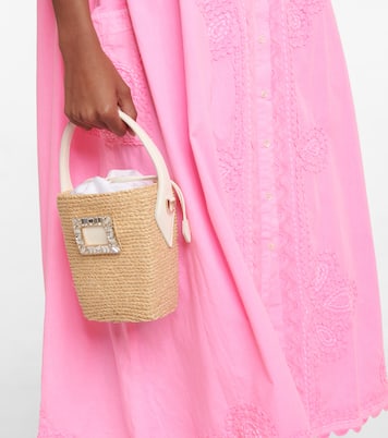 Self-tie cotton poplin midi dress | Juliet Dunn