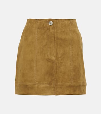 Minirock Linette aus Veloursleder | Stouls
