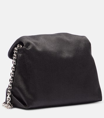 Bouquet embellished satin shoulder bag | Roger Vivier
