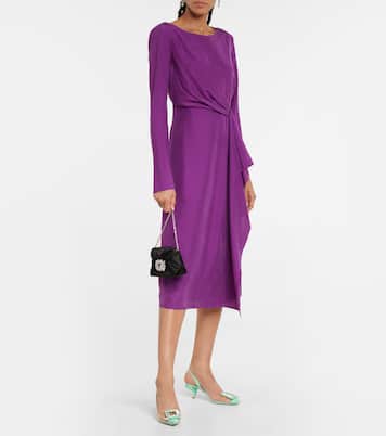 Bouquet embellished satin shoulder bag | Roger Vivier