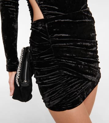 Velvet miniskirt | Isabel Marant