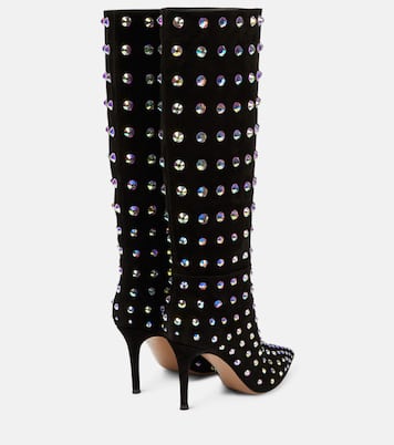 Botas altas Spectra de ante adornadas | Gianvito Rossi