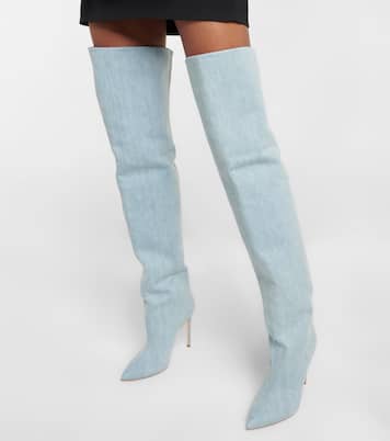 Botas mosqueteras en denim | Paris Texas