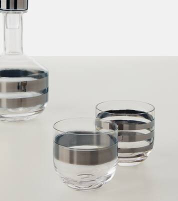 Tank whiskey glasses and decanter set | Tom Dixon