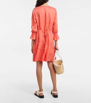 Moroccan Sands linen minidress | Heidi Klein