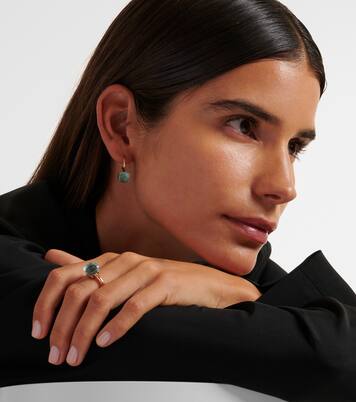 Boucles d’oreilles Nudo Petit en or 18 ct et topazes | Pomellato