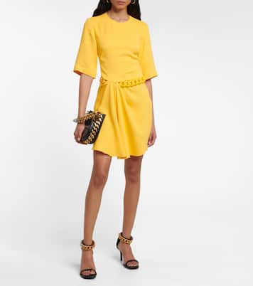 Chain-embellished minidress | Stella McCartney