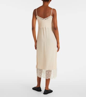 Abito sottoveste in crêpe de chine | Simone Rocha