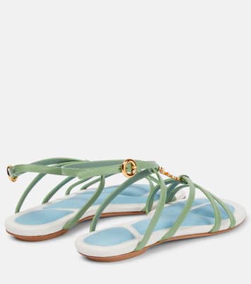 Embellished leather sandals | Jacquemus