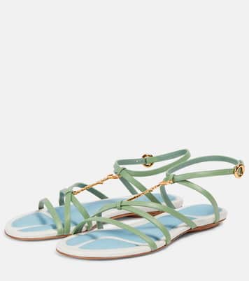 Embellished leather sandals | Jacquemus
