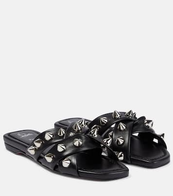 Sandali Miss Spike Club in pelle | Christian Louboutin