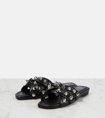 Sandali Miss Spike Club in pelle | Christian Louboutin