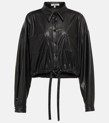 Camicia Sleek Comfort in similpelle | Dorothee Schumacher