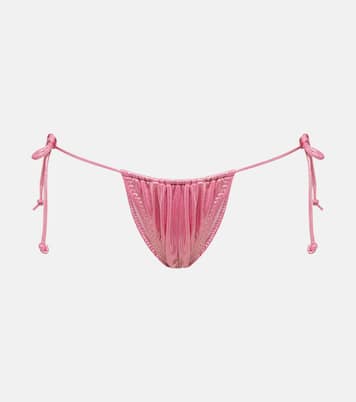 Metallic triangle bikini | Norma Kamali