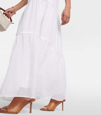 Emme tiered cotton and silk dress | SIR