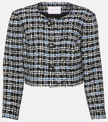 Chaqueta cropped de tweed | Carolina Herrera