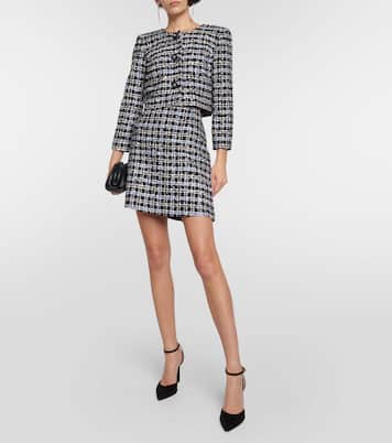 Chaqueta cropped de tweed | Carolina Herrera