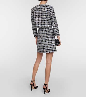Chaqueta cropped de tweed | Carolina Herrera
