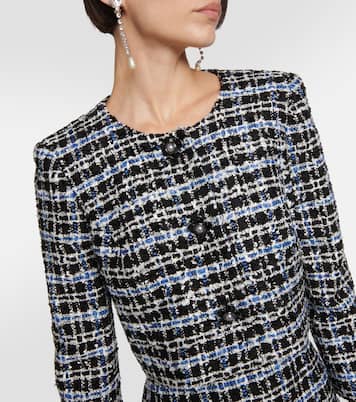 Chaqueta cropped de tweed | Carolina Herrera