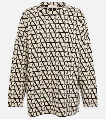 Jersey de lana Toile Iconographe | Valentino