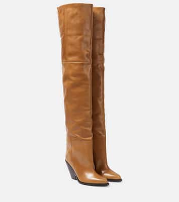 Botas mosqueteras Lalex de piel | Isabel Marant