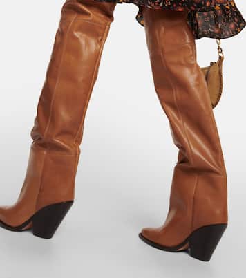 Botas mosqueteras Lalex de piel | Isabel Marant