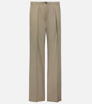 High-rise wide-leg pants | Acne Studios