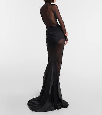 Turtleneck mesh top | Ann Demeulemeester