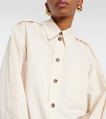 Oversize-Hemd aus Baumwolle | Victoria Beckham