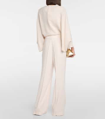 Pantalon ample à taille haute | Roland Mouret