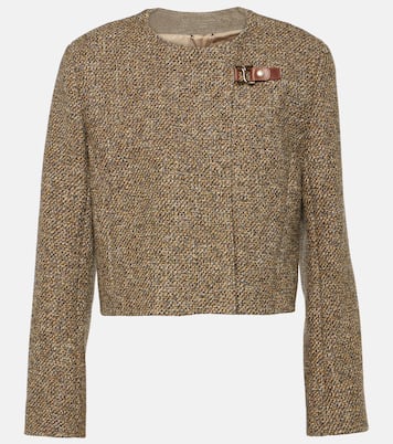Veste en tweed de laine mélangée | Chloé