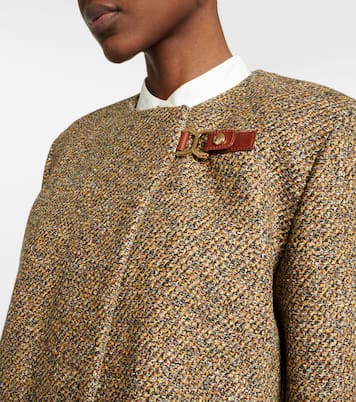Veste en tweed de laine mélangée | Chloé