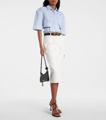 Camicia cropped Bari in cotone | Jacquemus