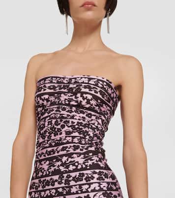 Skinn off-shoulder jersey top | KNWLS